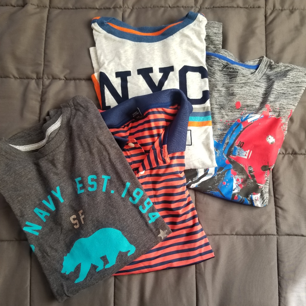 4 Assorted Shirts